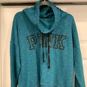 Teal crew neck sweatshirt